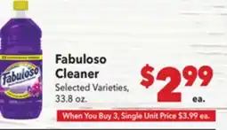 Vallarta Supermarkets Fabuloso Cleaner offer