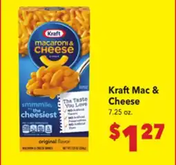 Vallarta Supermarkets Kraft Mac & Cheese offer