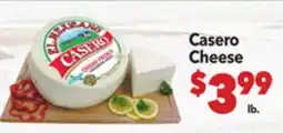 Vallarta Supermarkets Casero Cheese offer