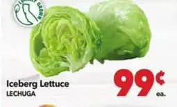 Vallarta Supermarkets Iceberg Lettuce offer
