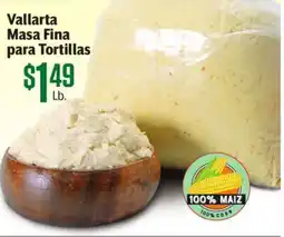 Vallarta Supermarkets Vallarta Masa Fina para Tortillas offer