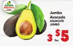 Vallarta Supermarkets Jumbo Avocado / AGUACATE JUMBO offer