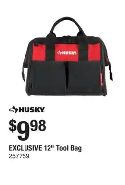 The Home Depot HUSKY 12 Tool Bag offer