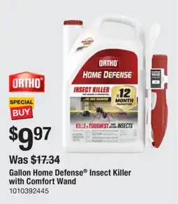The Home Depot ORTHO Gallon Home Defense Insect Killer with Comfort Wand offer