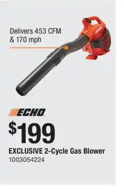 The Home Depot ECHO 2-Cycle Gas Blower offer
