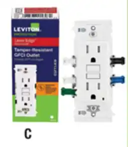 The Home Depot LEVITON Tamper-Resistant GFCI Duplex Outlet offer