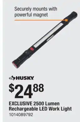 The Home Depot 2500 Lumen Rechargeable LED Work Light offer