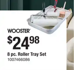 The Home Depot Wooster 8 pc. Roller Tray Set offer