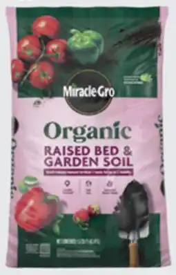 The Home Depot Miracle-Gro 1.5 cu. ft. Organic Raised Bed & Garden Soil offer