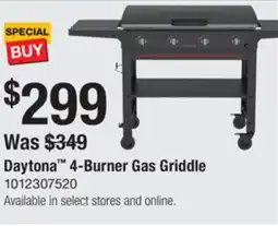The Home Depot Nexgrill Daytona 4-Burner Gas Griddle offer