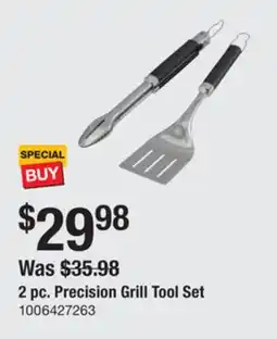 The Home Depot 2 pc. Precision Grill Tool Set offer