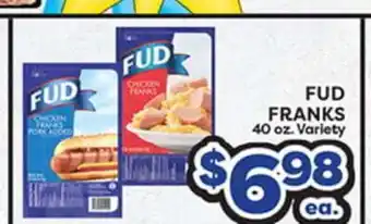 Torres Supermercado FUD FRANKS offer