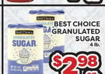Torres Supermercado BEST CHOICE GRANULATED SUGAR offer