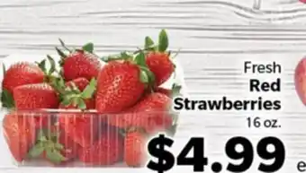 Living Fresh Market Fresh Red Strawberries offer