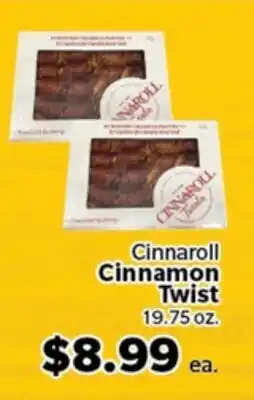 Living Fresh Market Cinnaroll Cinnamon Twist offer