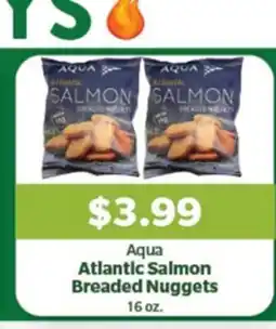 Living Fresh Market Aqua Atlantic Salmon Breaded Nuggets offer