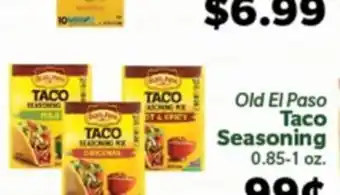 Living Fresh Market Old El Paso Taco Seasoning offer