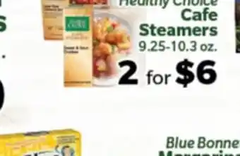 Living Fresh Market Healthy Choice Cafe Steamers offer