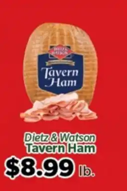 Living Fresh Market Dietz & Watson Tavern Ham offer