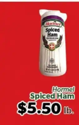 Living Fresh Market Hormel Spiced Ham offer