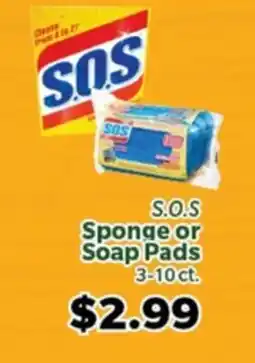 Living Fresh Market S.O.S Sponge or Soap Pads offer