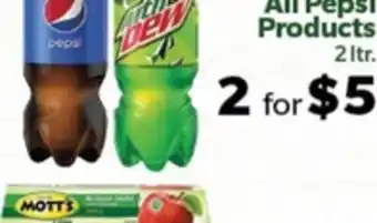 Living Fresh Market All Pepsi Products offer