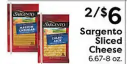 Rich's Fresh Market Sargento Sliced Cheese offer