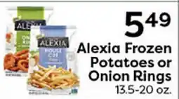 Rich's Fresh Market Alexia Frozen Potatoes or Onion Rings offer