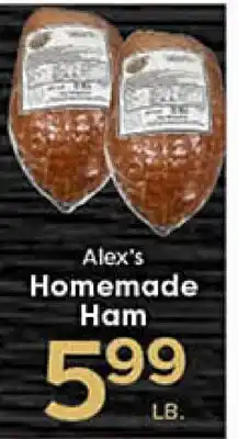 Rich's Fresh Market Alex's Homemade Ham offer
