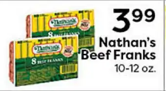 Rich's Fresh Market Nathan's Beef Franks offer