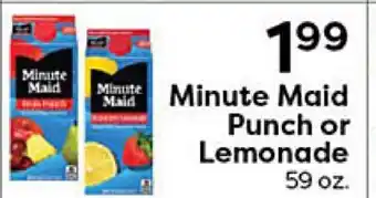 Rich's Fresh Market Minute Maid Punch or Lemonade offer