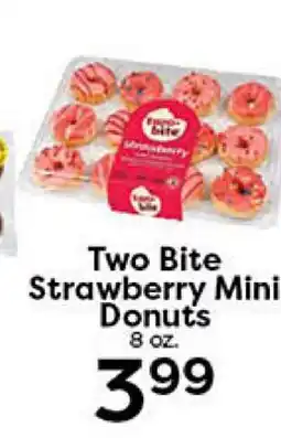 Rich's Fresh Market Two Bite Strawberry Mini Donuts offer