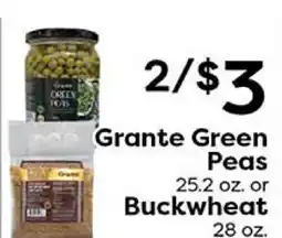 Rich's Fresh Market Grante Green Peas 25.2 oz. or Buckwheat 28 oz offer