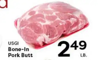 Rich's Fresh Market USGI Bone-In Pork Butt offer