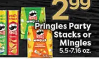 Rich's Fresh Market Pringles Party Stacks or Mingles offer