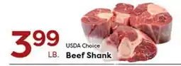 Rich's Fresh Market USDA Choice Beef Shank offer