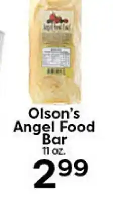 Rich's Fresh Market Olson's Angel Food Bar offer