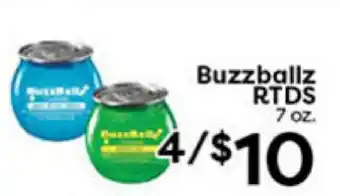 Rich's Fresh Market Buzzballz RTDS offer