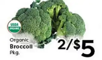 Rich's Fresh Market Organic Broccoli offer