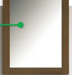 Menards Framed Mirror offer