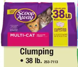 Menards Clumping Clay Litter offer