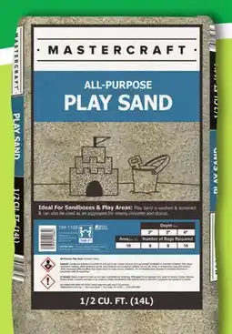 Menards Play Sand offer