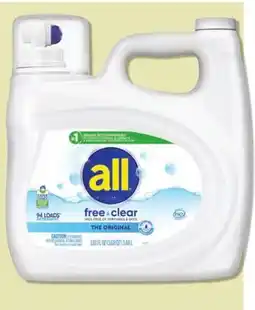 Menards Laundry Detergent offer