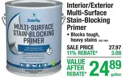 Menards Interior/Exterior Multi-Surface Stain-Blocking Primer offer