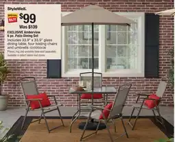 The Home Depot STYLEWELL Amberview 6 pc. Patio Dining Set offer