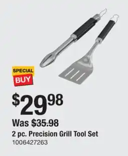 The Home Depot WEBER 2 pc. Precision Grill Tool Set offer