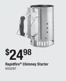 The Home Depot Weber Rapidfire Chimney Starter offer