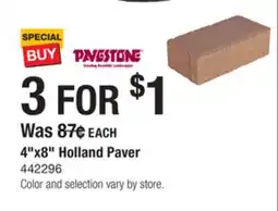 The Home Depot PAVESTONE 4 x8 Holland Paver offer