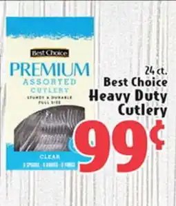 Eurofresh Market 24 ct. Best Choice Heavy Duty Cutlery offer