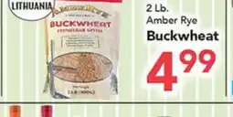 Eurofresh Market 2 Lb. Amber Rye Buckwheat offer